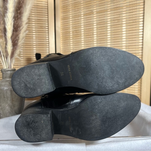 Vera Gomma Cuffed Knee High Boots, Size: 36/US6 - Picture 5 of 11